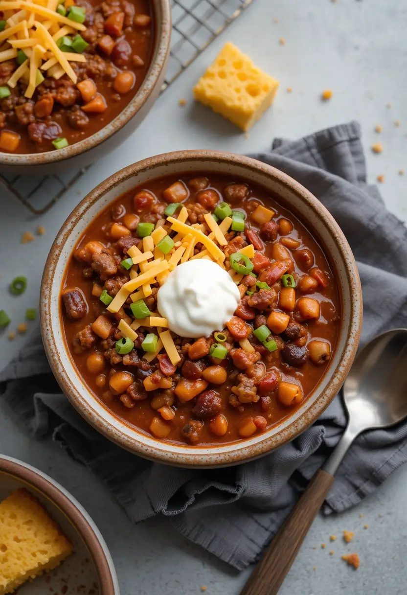 Chili-Recipe-with-Enchilada-Sauce-and-Ground-Beef-step-by-step