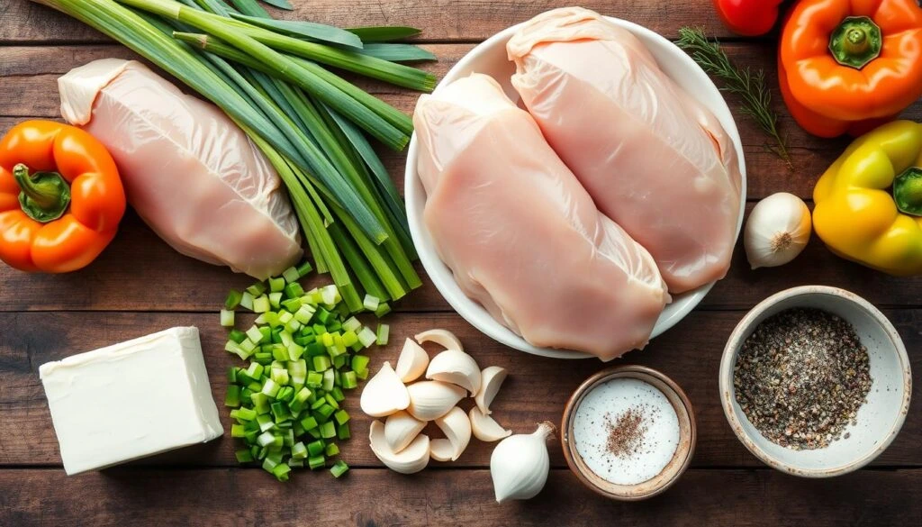Chicken Cream Cheese Ingredients