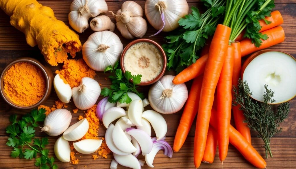 Turmeric Bone Broth Ingredients