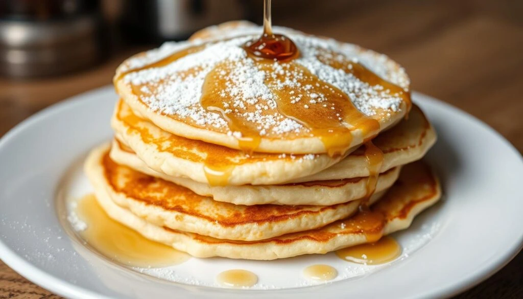 Fluffy Sourdough Pancakes
