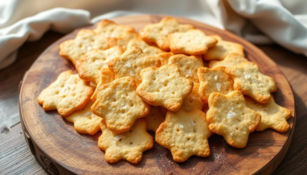 Homemade Sourdough Crackers