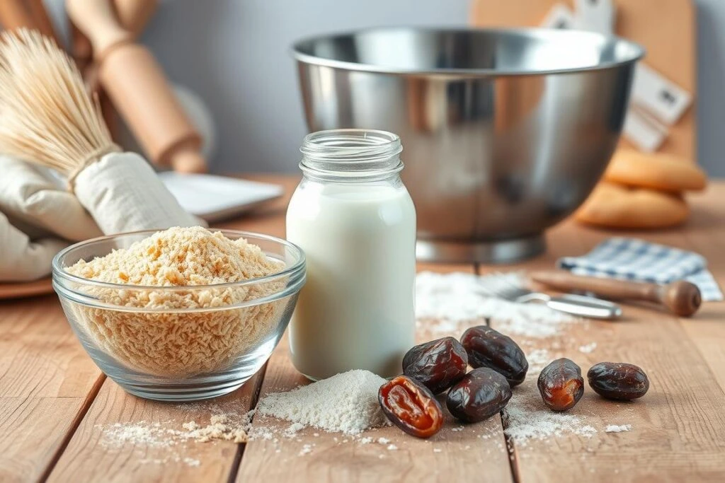 essential ingredients for vegan bread