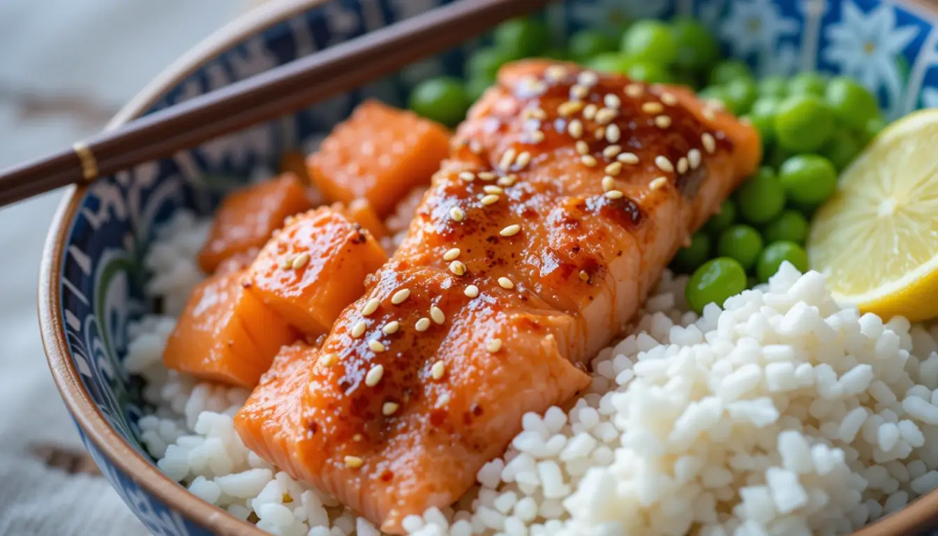 Bang Bang Salmon bites