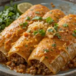 Beef enchiladas