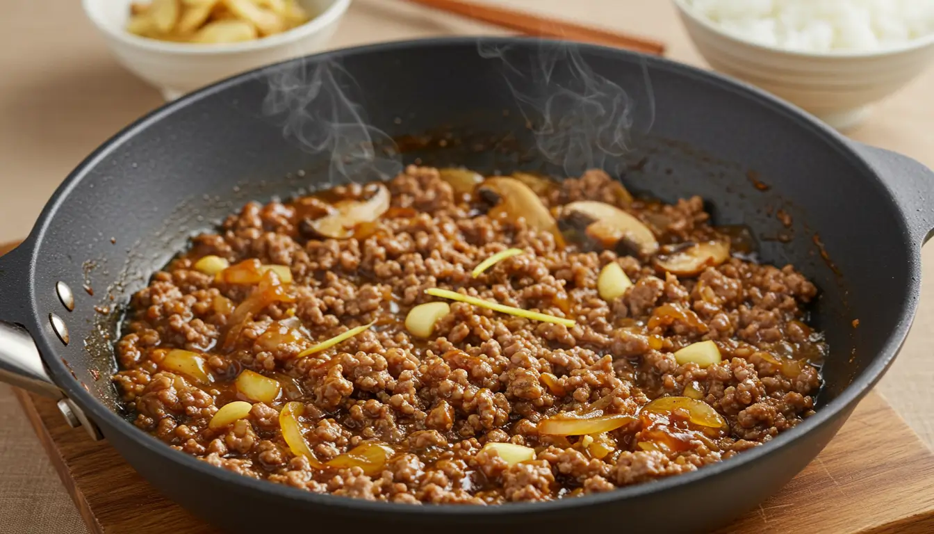 minced beef japanese recipe