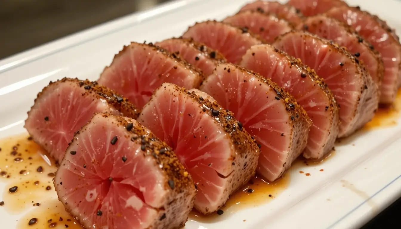 Ahi Tuna Recipe-Seared