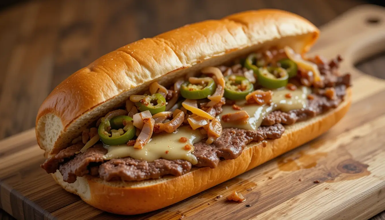 Philly Cheese Steak Sandwich Recipe