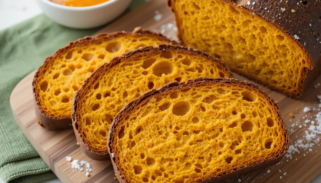 Pumpkin Sourdough Bread