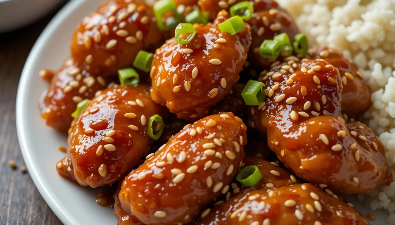 honey sesame chicken recipe