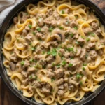 Ground Beef Stroganoff Recipe