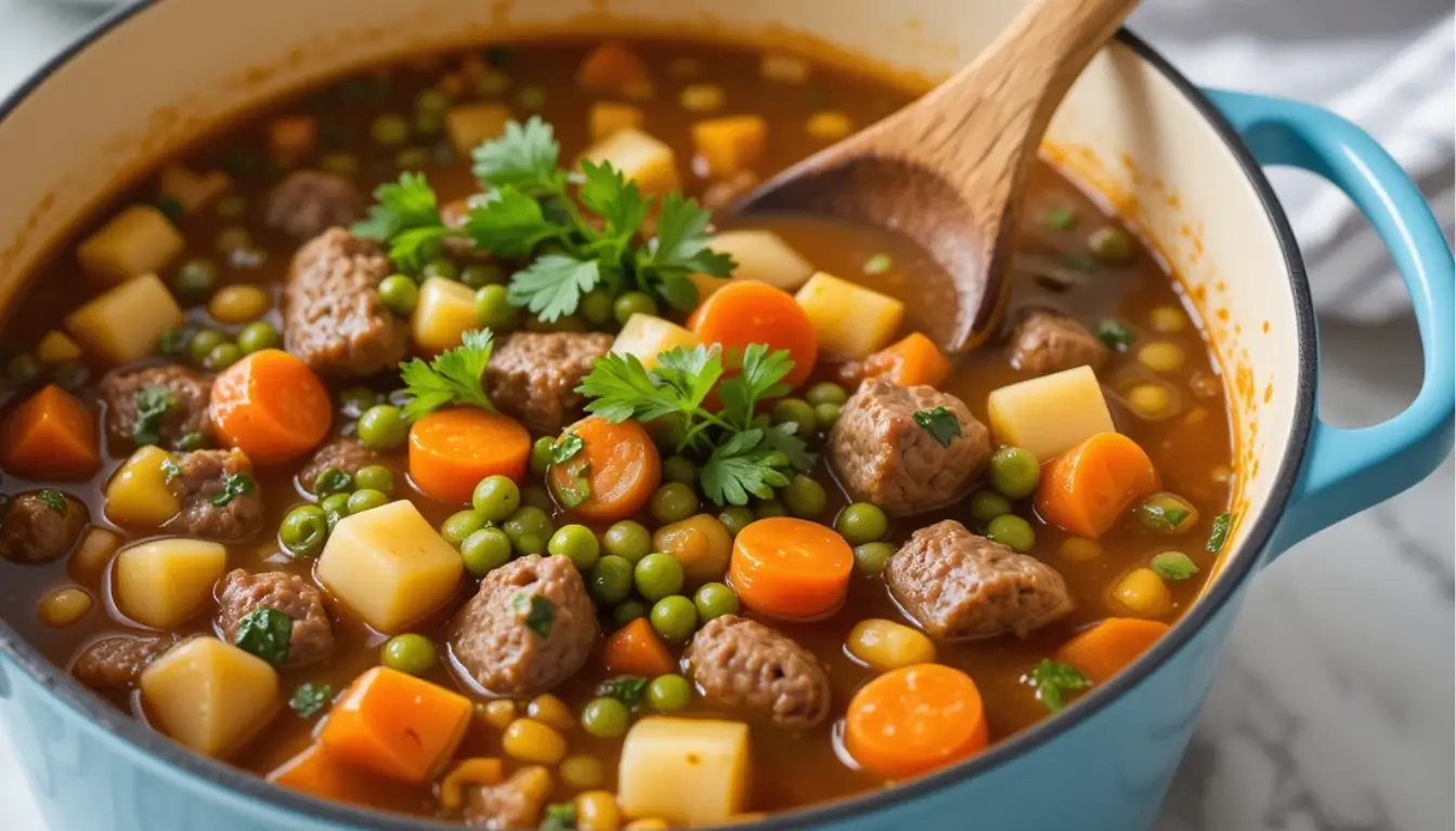 Beef Vegetable Soup Recipe