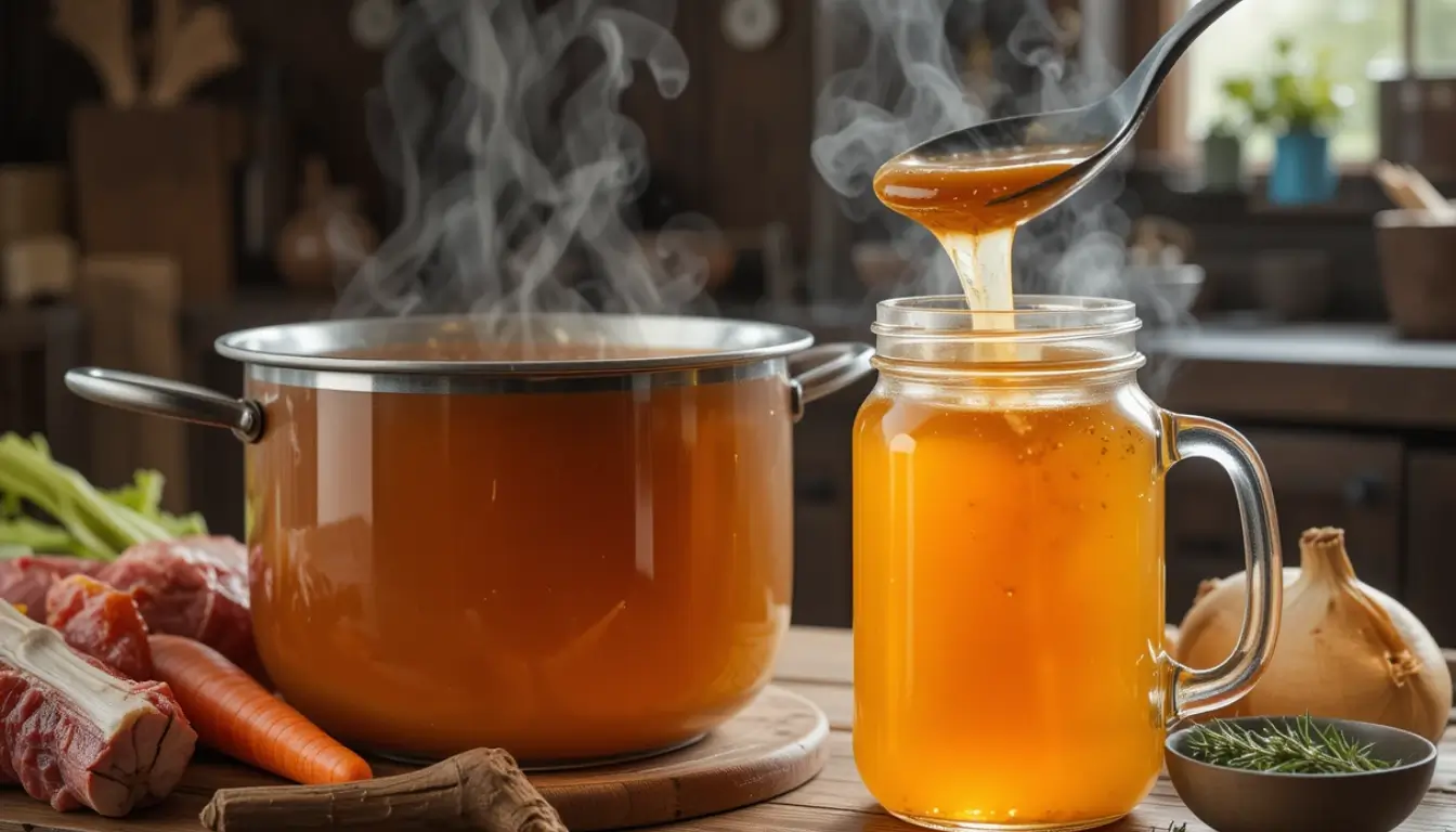 beef bone broth recipe