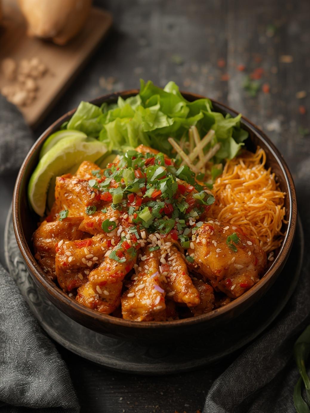 Bang Bang Chicken Bowl