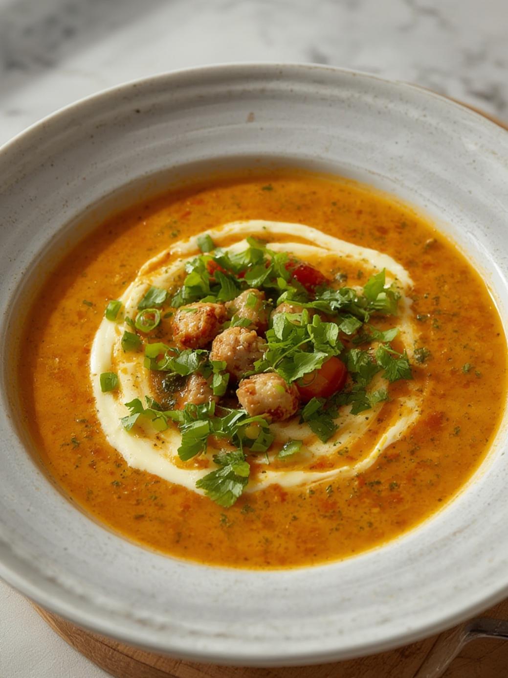 Best Cheeseburger Soup