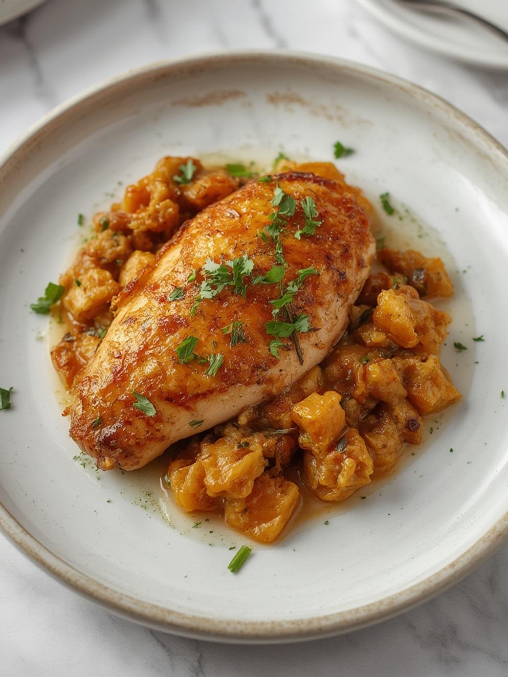 Chicken and Stuffing Casserole