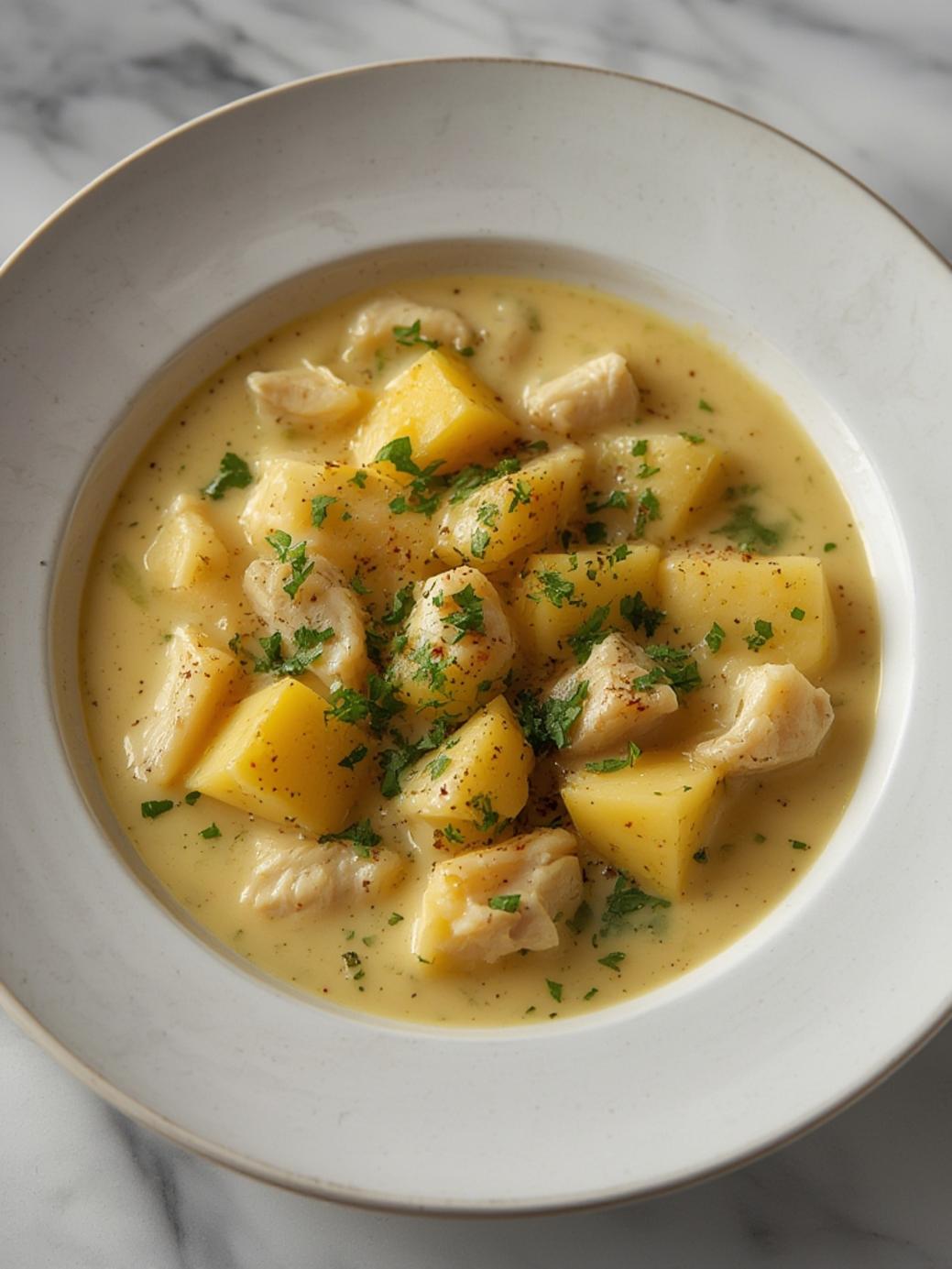 Creamy Chicken and Potato Soup