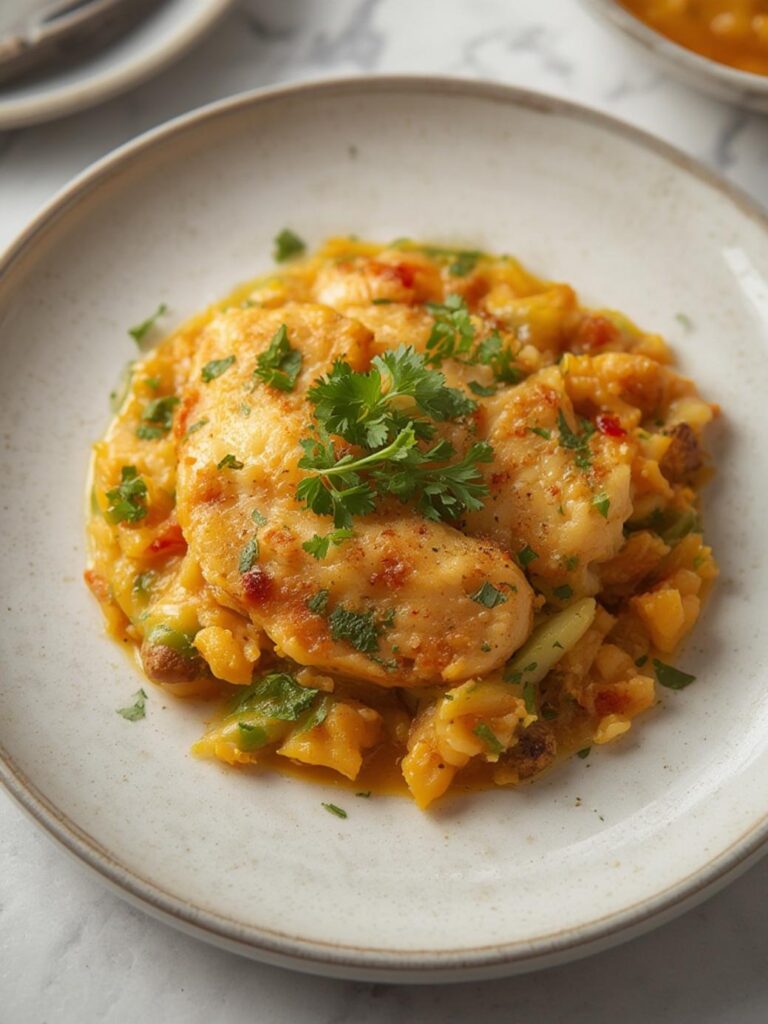 Chicken Cobbler Dinner Casserole