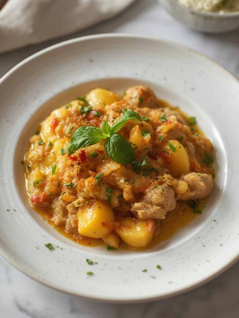 Chicken Cobbler Dinner Casserole
