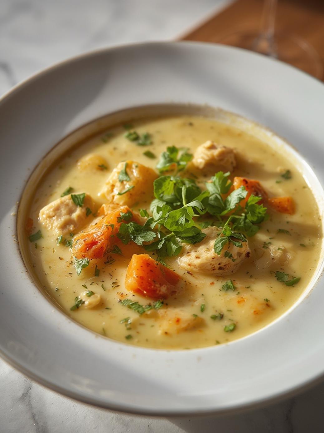 Chicken Pot Pie Soup Recipe