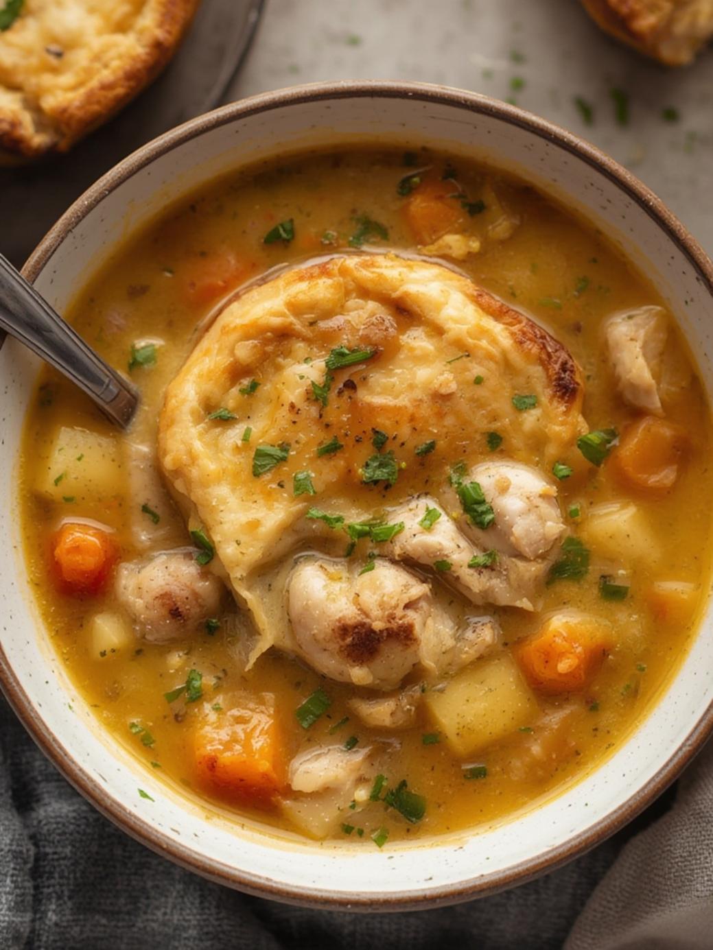 Chicken Pot Pie Soup Recipe