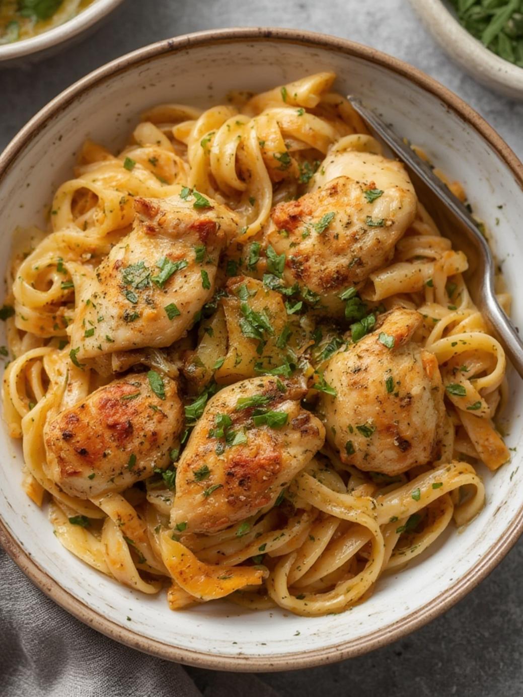 Chicken Scampi Pasta Recipe