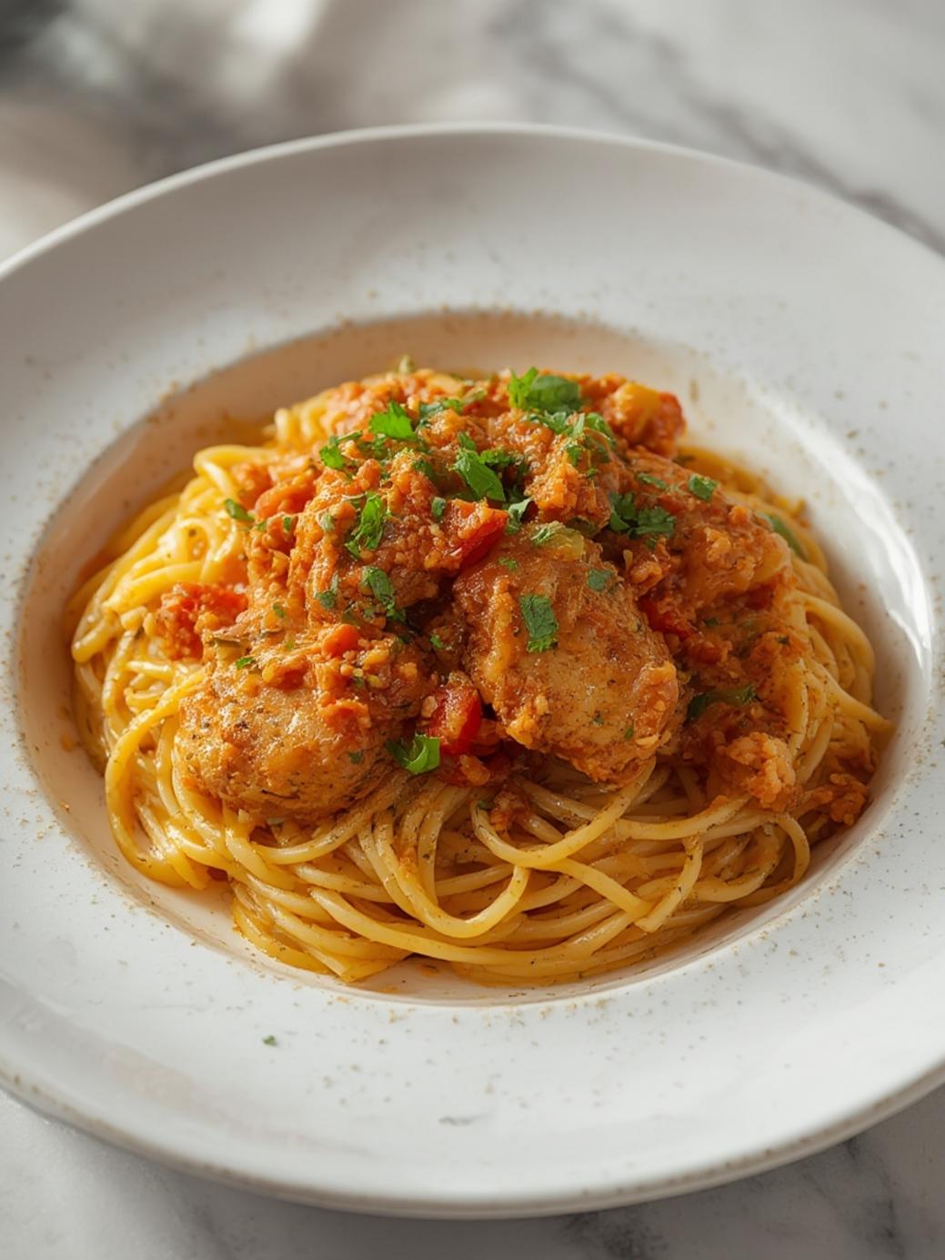 Chicken Spaghetti with Rotel