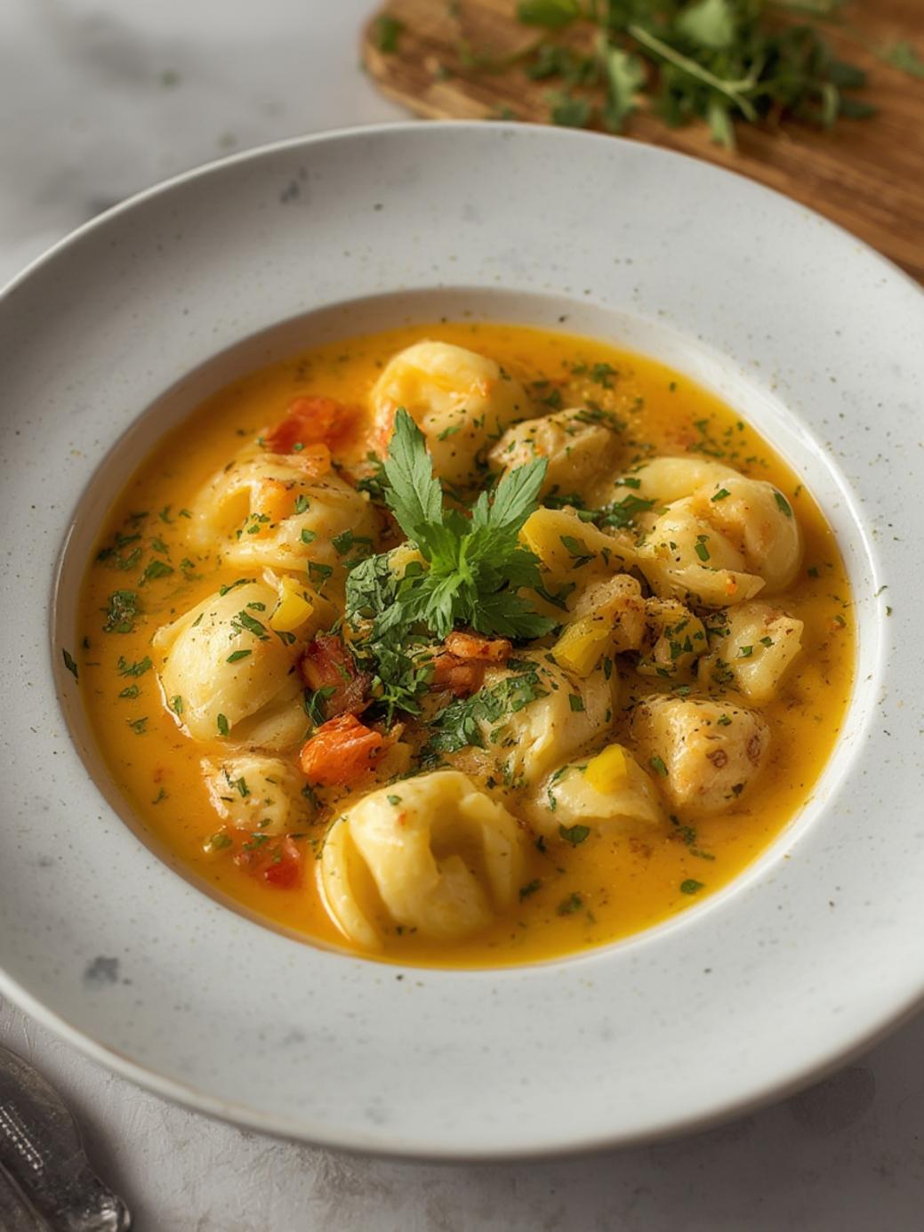 Chicken Tortellini Soup Recipe