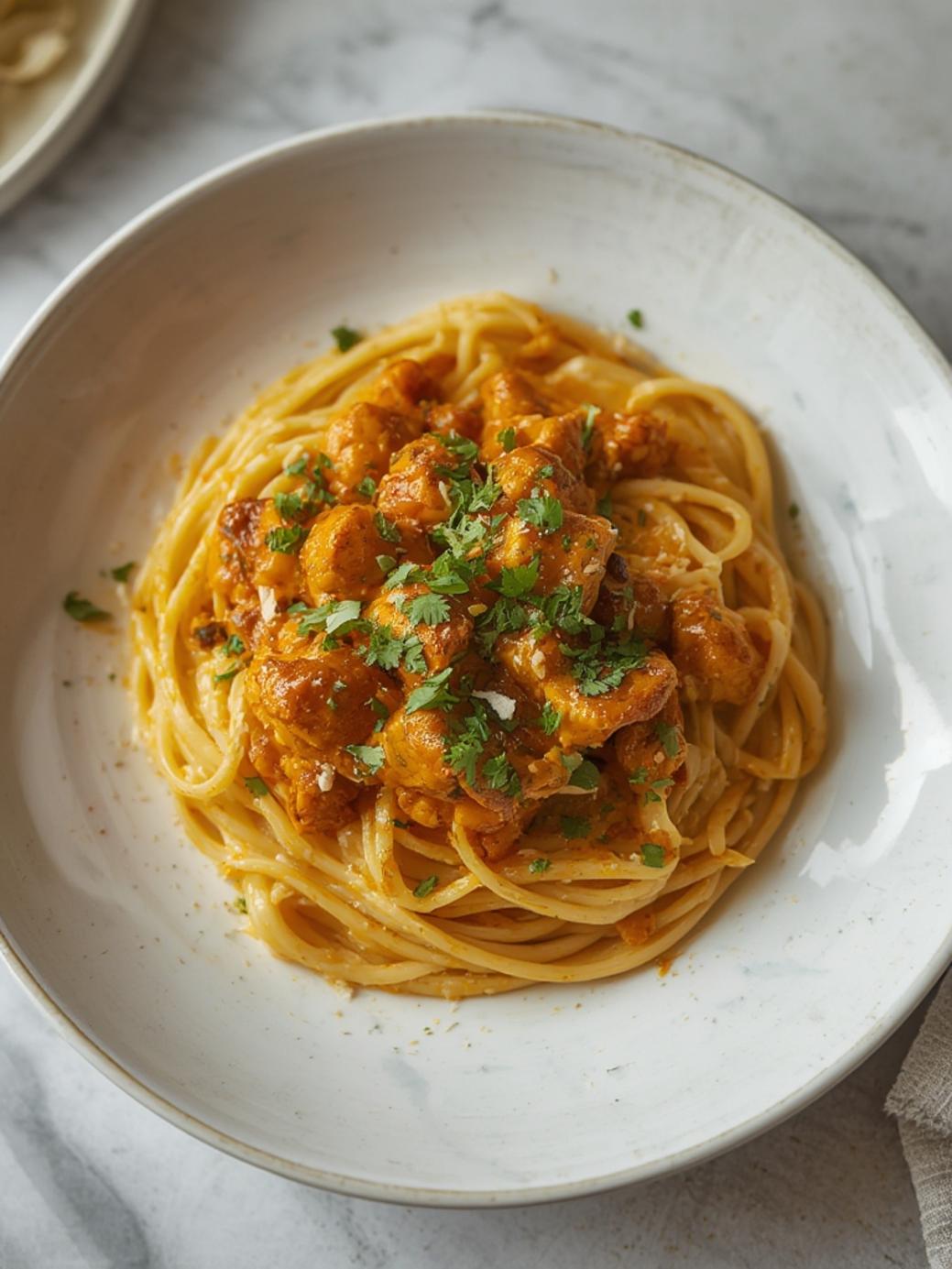 Cowboy Butter Chicken Pasta