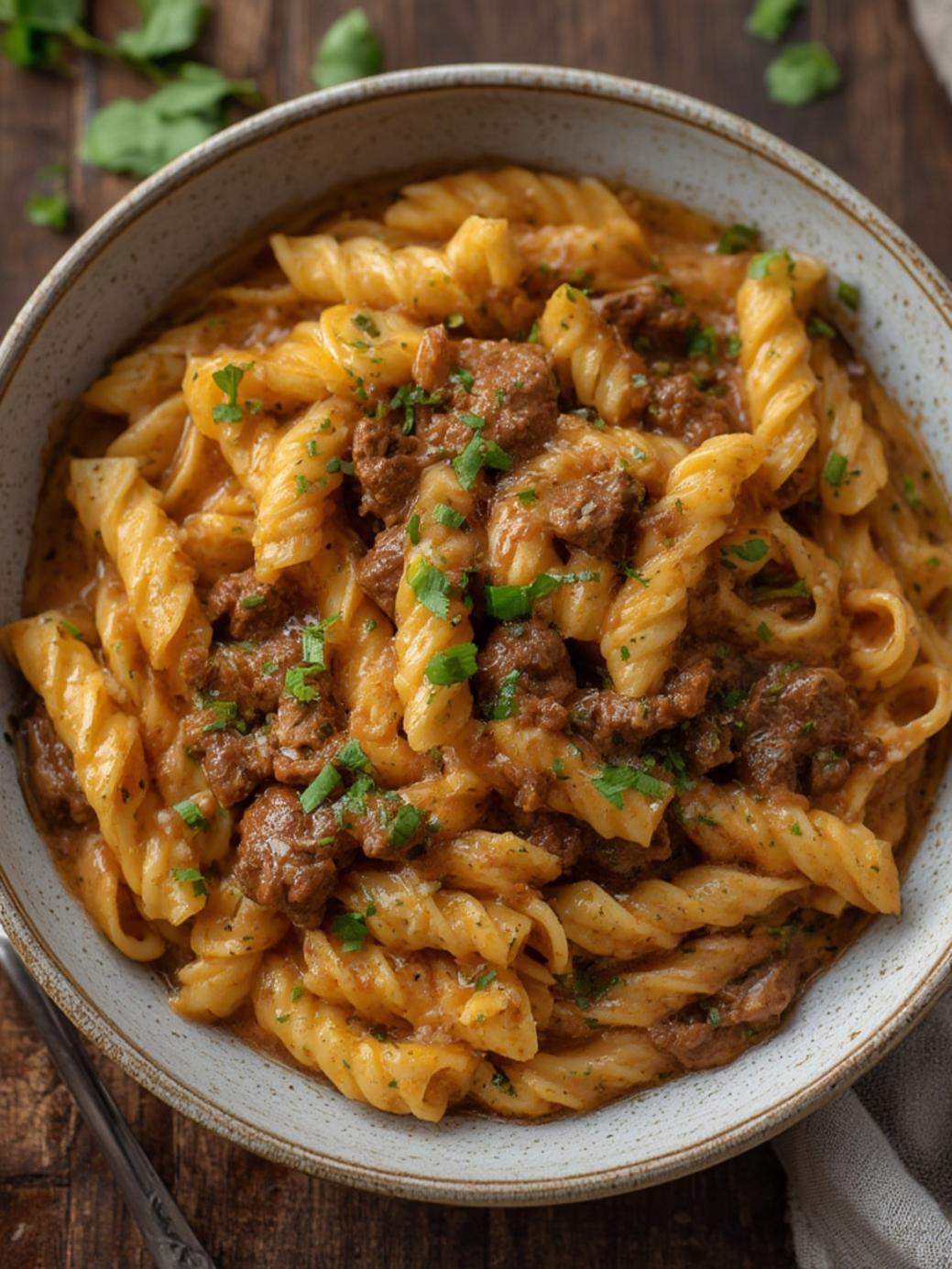 Creamy Beef Pasta