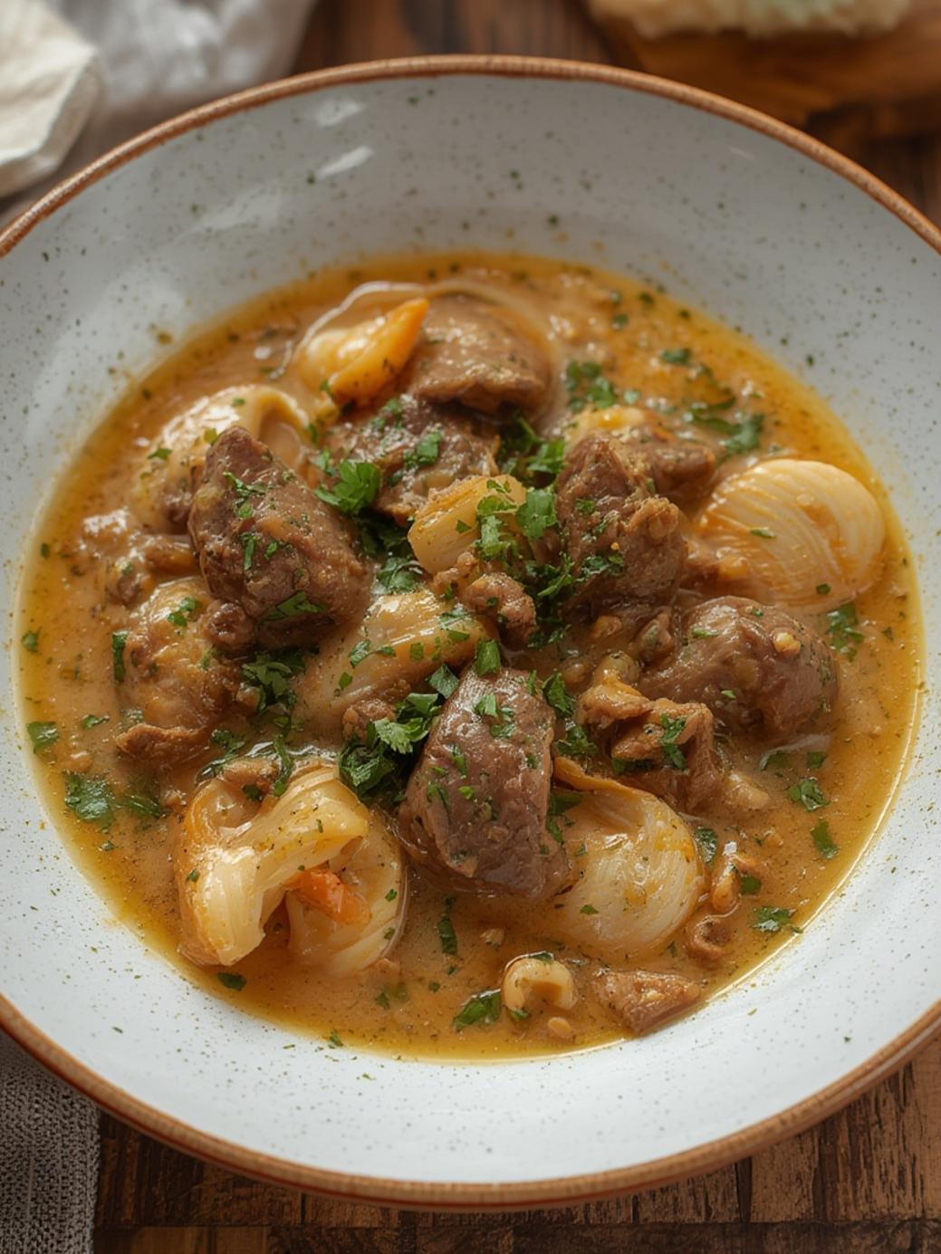 Creamy Beef and Shell