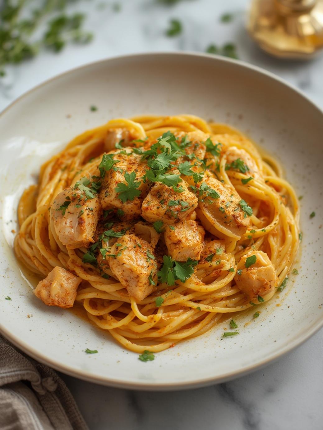 Creamy Cajun Chicken Pasta