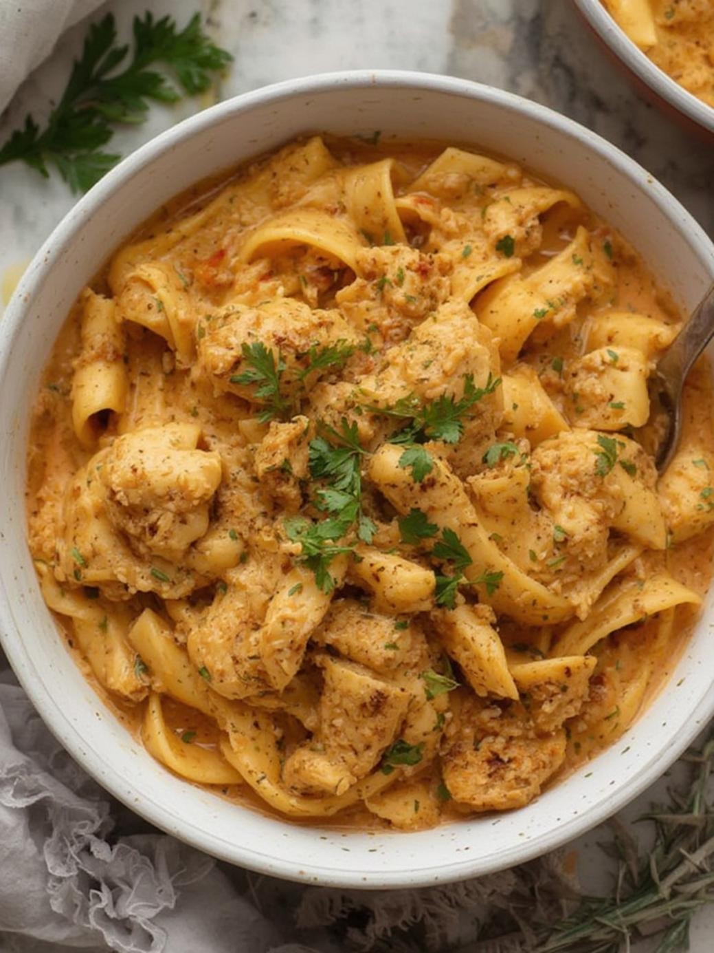 Creamy Cajun Chicken Pasta
