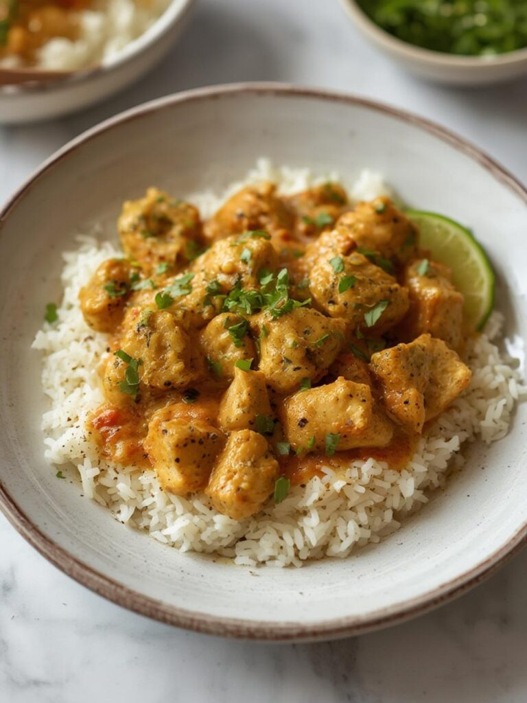 Creamy Cajun Chicken & Rice Bowls