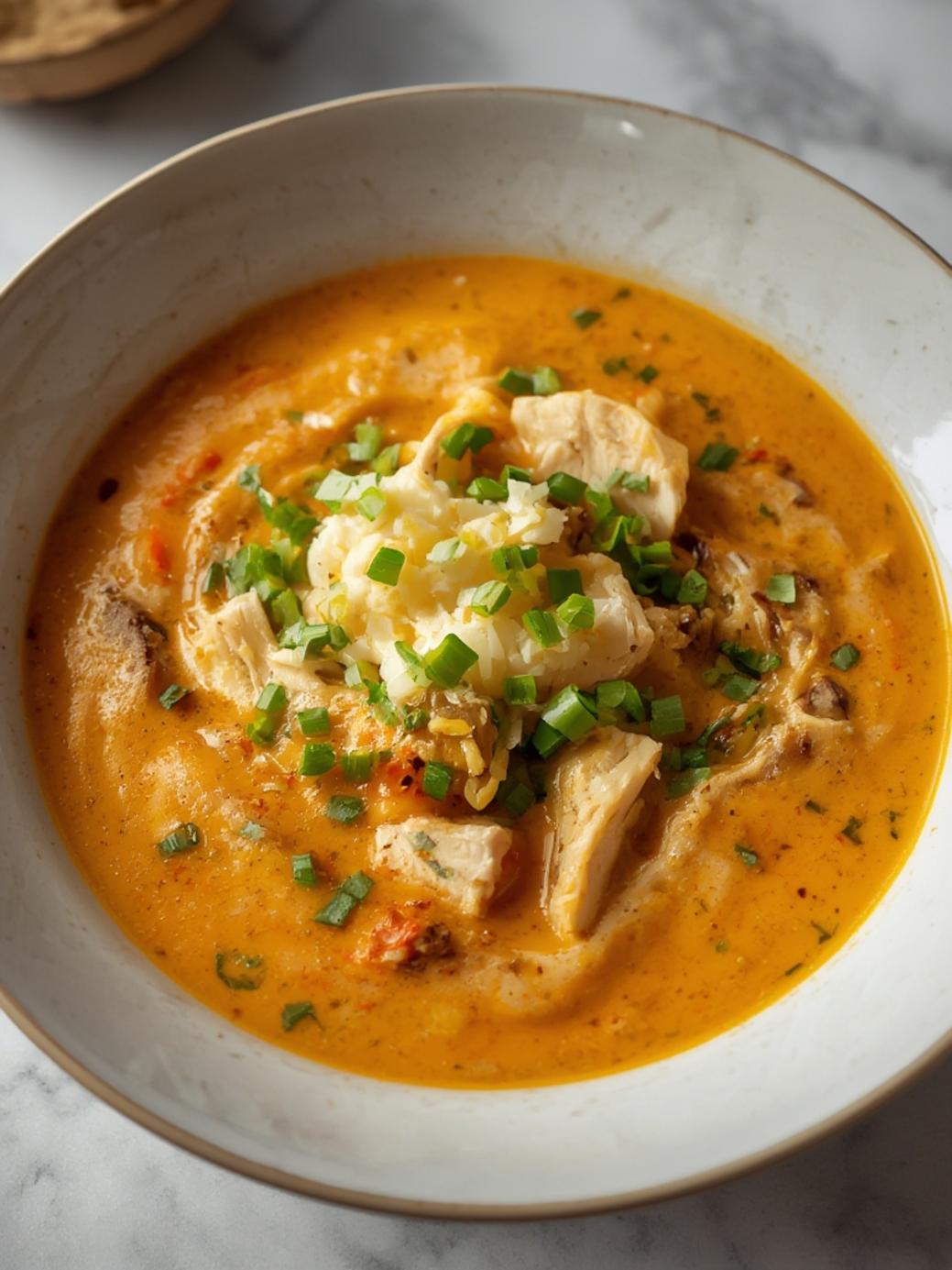 Creamy Chicken Enchilada Soup