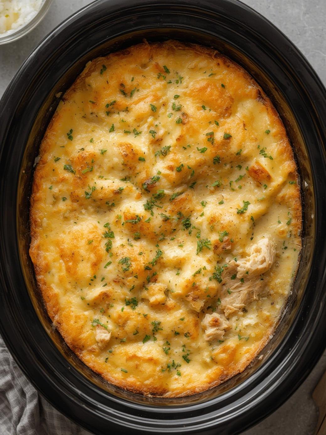 Crockpot Chicken Pot Pie