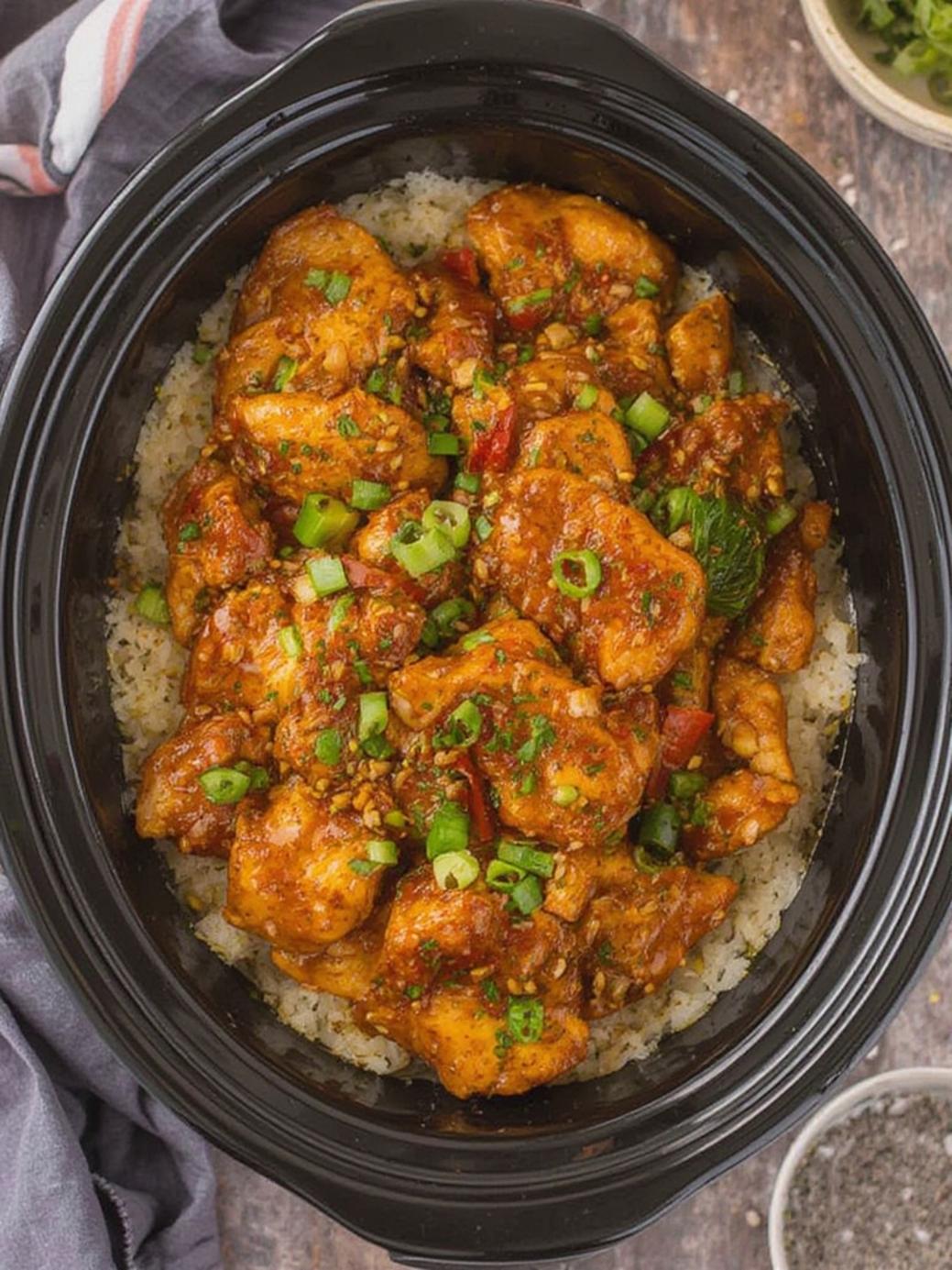 Dump and Go Crockpot Teriyaki Chicken