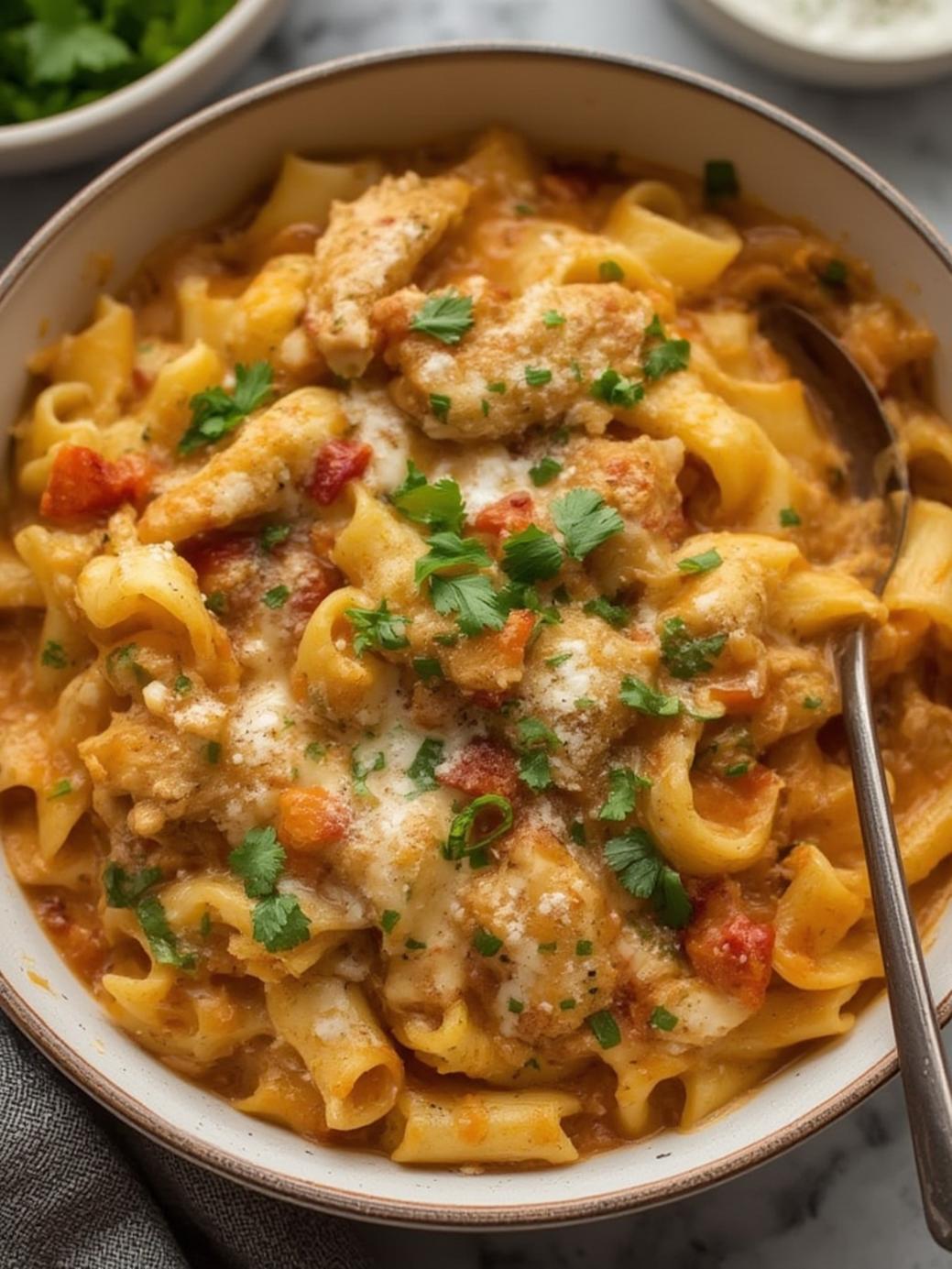 Easy Cowboy Butter Chicken Linguine