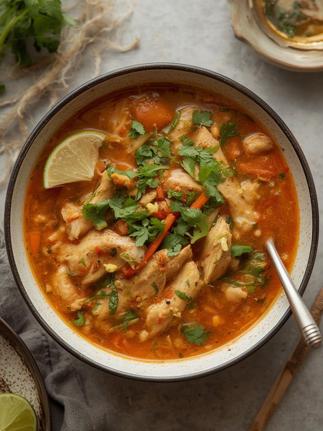 Easy Thai Chicken Soup