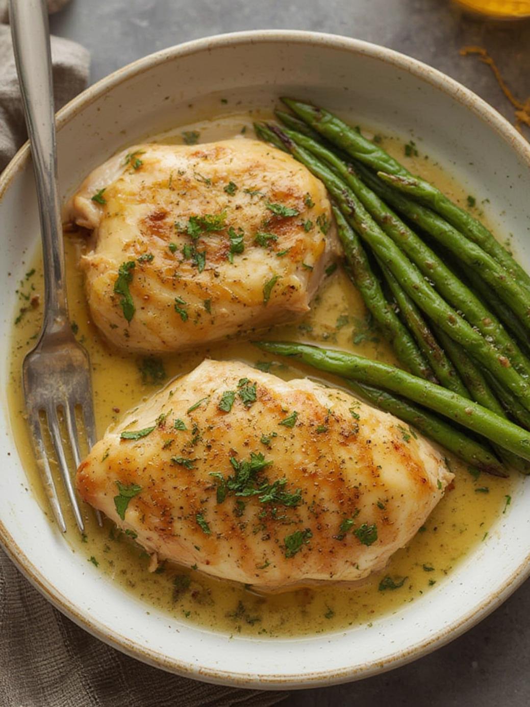 Garlic Butter Baked Chicken Breast Recipe