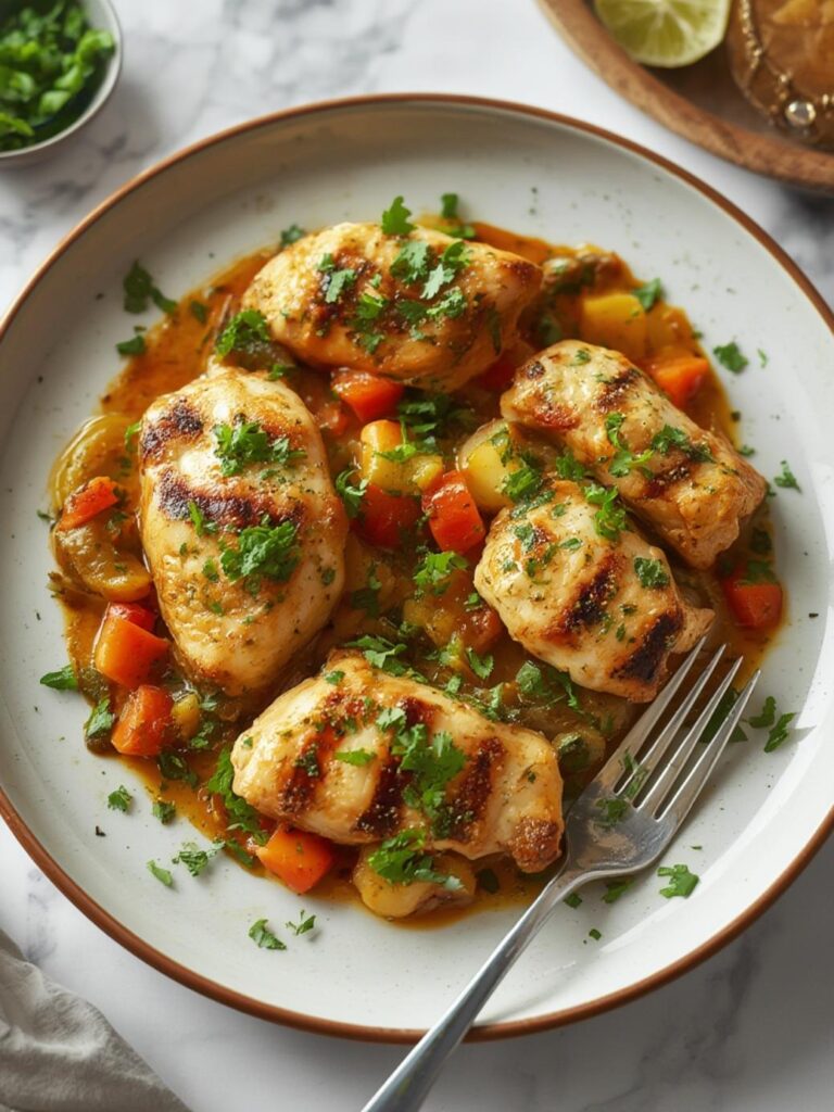Greek Sheet Pan Chicken Dinner
