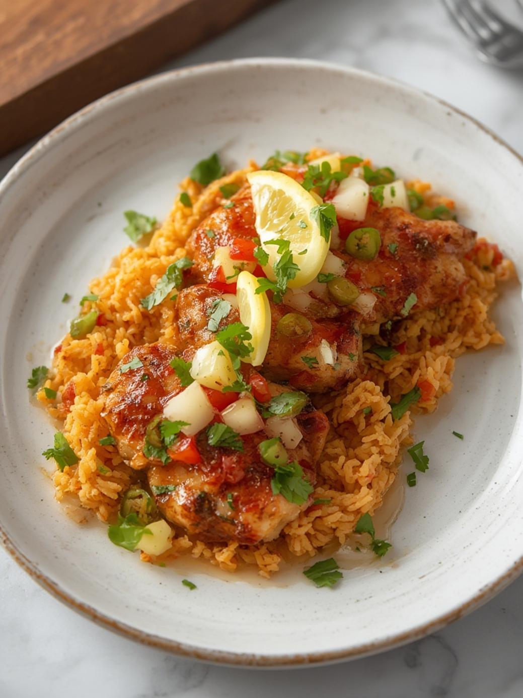 Hawaiian Chicken Sheet Pan servings