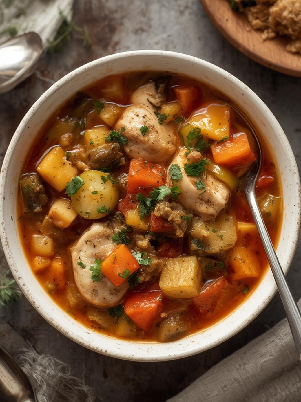 Hearty Chicken and Vegetable Stew
