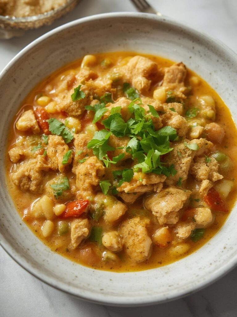 High Protein White Chicken Chili