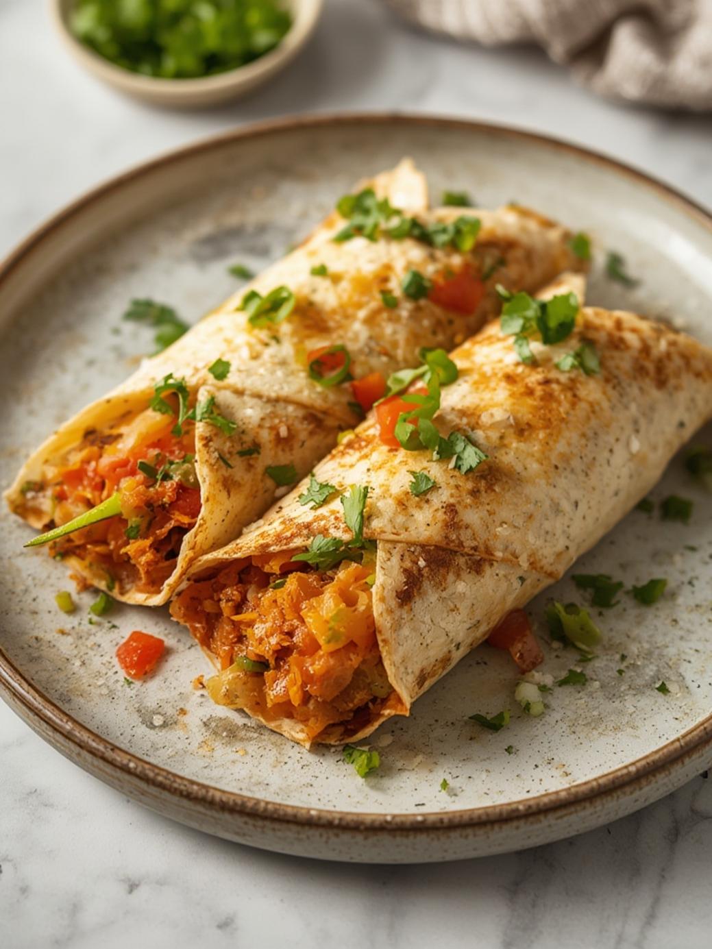 Homemade Big Mac Wraps