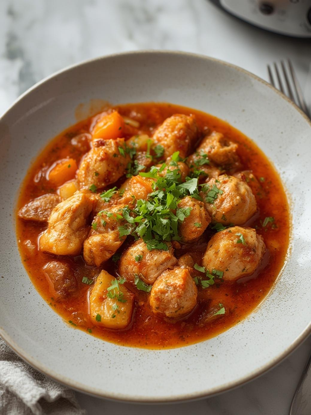 Slow Cooker Chicken Stew Recipe