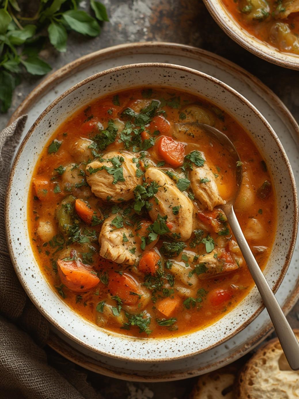 Tuscan Chicken Soup