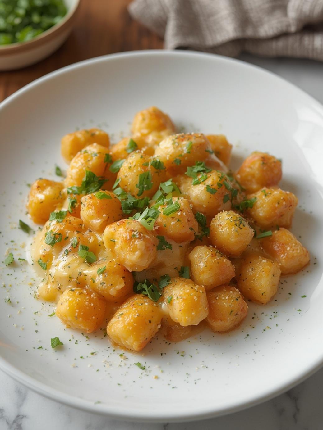 Cheesy Chicken Tater Tot Casserole