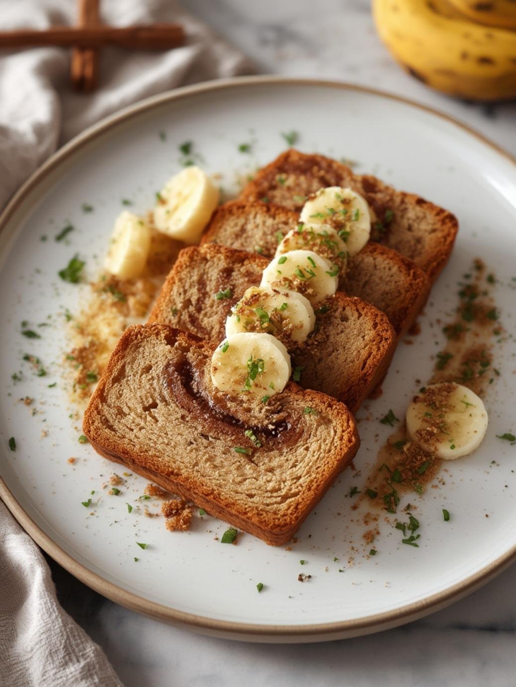 Cinnamon Swirl Banana Bread