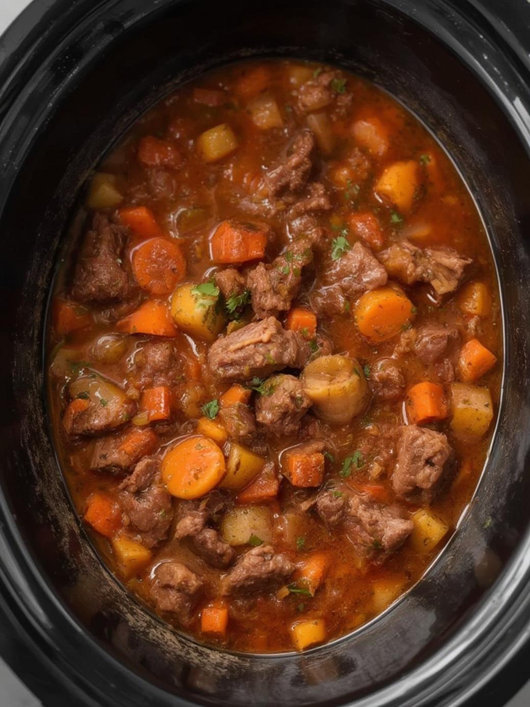 Comforting Crockpot Beef Stew