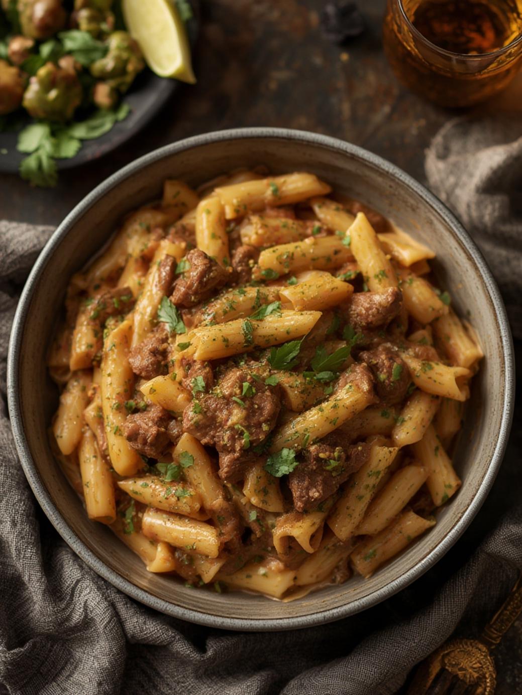 Creamy Beef Pasta for Cozy Nights